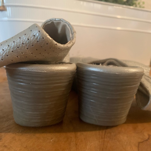 Fly London wedge peeptoe shoes size 39 - Picture 6 of 6